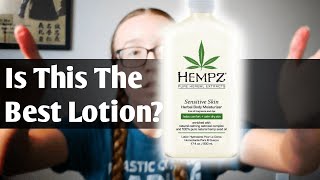 Hempz Sensitive Skin Moisturizer Review [upl. by Cid]