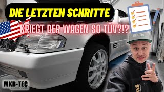 Endspurt für den SL500  Ölwechsel Traggelenke uvm  MKBTEC einfachmachen immerweiter [upl. by Beauvais]