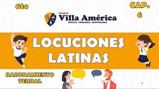 Razonamiento Verbal 6° grado  Locuciones Latinas [upl. by Dexter]