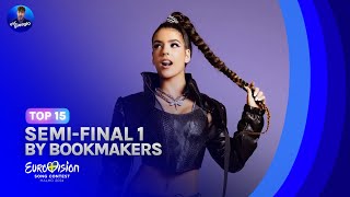 Eurovision 2024 Semifinal 1 Qualifiers by Bookmakers [upl. by Adrell]