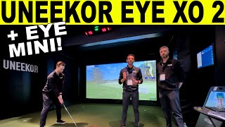 UNEEKOR EYE XO 2 Plus EYE MINI PRICE amp More at the 2023 PGA SHOW [upl. by Gae577]