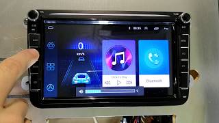 VW Multimedia Android GPS 81quot H589 HQ [upl. by Fedirko387]