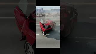 BeamNG Big Crash 197 from TallboyManiac [upl. by Akit]