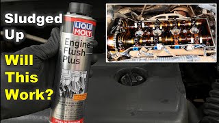 Before and After Engine Flush with Liqui Moly Engine Flush Plus  Engine Sludge Build Up Removal [upl. by Av]