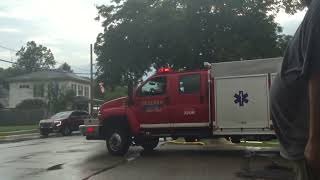 RARE Dellroy Volunteer Fire Department Utility 2208 Responding [upl. by Carmine594]