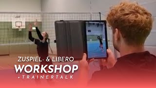 VLOG vom Zuspiel  Libero Workshop und 35 Trainertalk [upl. by Acirtal]