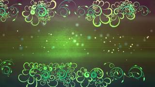 4K UltraHD Colorful Floral Background Animation AA VFX [upl. by Hymie]