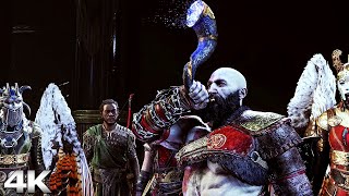 GOD OF WAR RAGNAROK  Final Mission Ragnarok Full Gameplay Walkthrough 4K UHD [upl. by Anoet435]