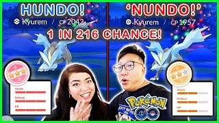 The MOST INSANE Kyurem Raid Hour You Will Ever See  Pokemon GO [upl. by Kruger696]