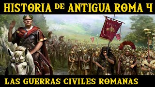 ANTIGUA ROMA 4 De la República Romana al Imperio Romano  Sila Pompeyo Julio César y Octaviano [upl. by Eenaj]