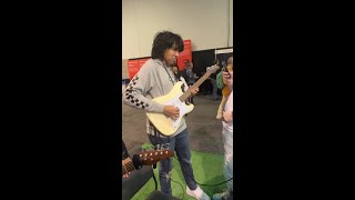 Jamstik MIDI Guitars at NAMM 2023 [upl. by Josefina]