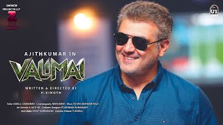 Valimai Official Making Video  Ajith Kumar  HVinoth  Yuvan  Valimai Teaser Glimpse [upl. by Jarrod]