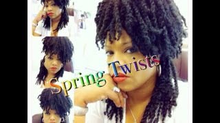 Spring Twist Tutorial 2013 EON Hair [upl. by Bury983]