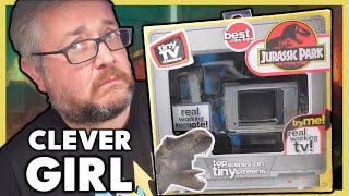 A VIEWER sent me this Jurassic Park TINY TV  Can I FIX It [upl. by Albin]