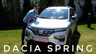 ”Lăstunul Electric”  Drive Test cu Dacia Spring [upl. by Airamana]