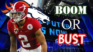 REACTING TO THE DENVER BRONCOS SELECTING PATRICK SURTAIN AT THE 9 OVERALL PICK  2021 NFL Draft [upl. by Alilak]