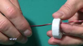 Winding a 14 Current Balun with 8 turns [upl. by Laen]