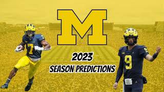 Reviewing Michigans 2023 Football Schedule [upl. by Fransisco267]