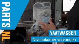 Niveaukamer vervangen van vaatwasser PartsNL uitleg [upl. by Duval87]