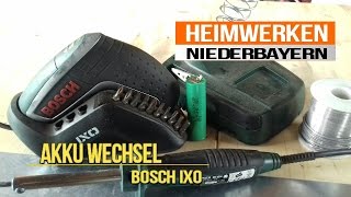 Akku wechseln beim Bosch Ixo [upl. by Pelligrini473]