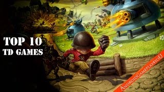 Top 10 Best Android Tower Defense Games 2014 HD [upl. by Ahsyekal]