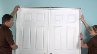 Installing an Interior Double Door [upl. by Aylad522]