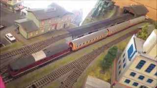 Modellbahn H0 Loks DDR Vorstellung Anlage [upl. by Whelan]