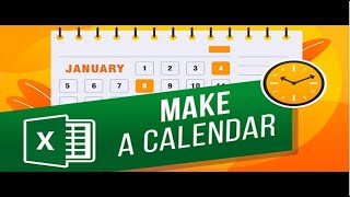 How To Make New Automated Monthly Dynamic Calendar In Excel  No VBA [upl. by Mychael]