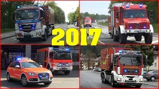 BEST OF EINSATZFAHRTEN 2017  Firescue112 [upl. by Schick]