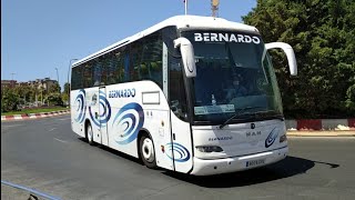 Circulación autobuses y autocares Alsa Bernardo y R del Pino Almería Agosto 2022 [upl. by Aivatco]