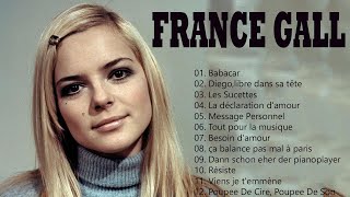 France Gall Les Meilleures Chansons 🎵 France Gall Greatest Hits Full Album [upl. by Lehcer]