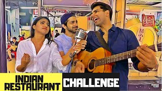 Indian Restaurant Challenge  Rimorav Vlogs [upl. by Aiuqet]