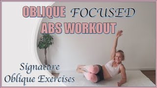 OBLIQUE FOCUSED AB WORKOUT  WEEK 2⭐️ DAY 15  30 DAYS CORE CHALLENGE Signature Oblique Exercises [upl. by Yeliac243]