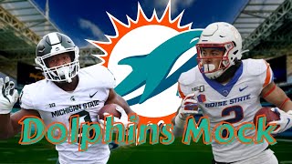 Miami Dolphins Team Mock Draft I 2022 NFL DRAFT [upl. by Revlys877]