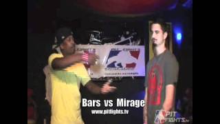 Bars vs Mirage  Pit Fights Battle League [upl. by Viradis]