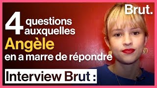 4 questions auxquelles Angèle en a marre de répondre [upl. by Akayas]