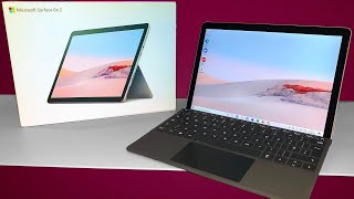 Surface Go 2 Unboxing amp First Look Pentium Gold  8GB model [upl. by Airehtfele371]