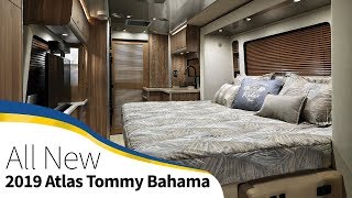 2019 Airstream Atlas Tommy Bahama Edition Class B Luxury Touring Coach Announcement Walk Through [upl. by Hong]