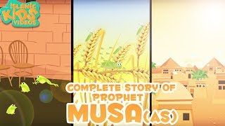 Prophet Stories In English  Story of Prophet Musa AS  Stories Of The Prophets  Quran Stories [upl. by Aciretal]