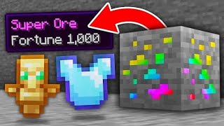 Minecraft but dirt drops op items download For pe 119120  Op loot Mod minecraft pe [upl. by Nahpos]