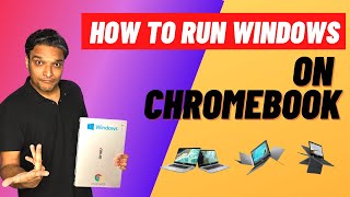 क्रोमबुक में Windows कैसे चलायें  How To Run Windows On A Chromebook In 2 Minutes [upl. by Read]