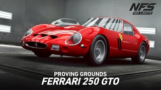 Need for Speed No Limits  Proving Grounds Ferrari 250 GTO Reveal [upl. by Noevad572]