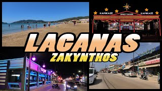 LAGANAS  Zakynthos Greece 4k [upl. by Lars]