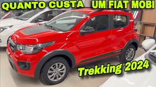 PREÇO DO NOVO FIAT MOBI TREKKING 2024  2025 ESSE É O 5° MAIS VENDIDO DO PAÍS [upl. by Arand742]