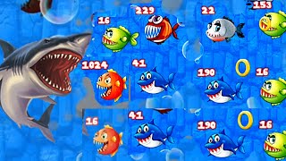 Fishdom 🐠 ads mini games gameplay  Hungry fish new update [upl. by Tisman]