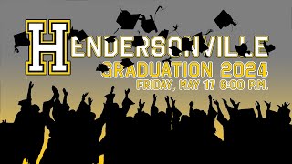 Hendersonville High School Graduation 2024 [upl. by Aicetel]