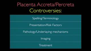 SonoWorld Controversies in Sonography Placenta AccretaPercreta [upl. by Lladnik]