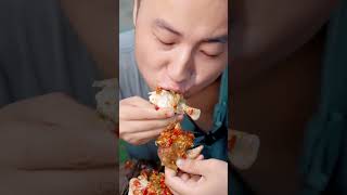 Roast chicken with spicy sauce is so delicious TikTok VideoEating Spicy Food and Funny Pranks [upl. by Halona]