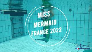 Miss Mermaid France 2022  Epreuves aquatiques dapnée dynamique [upl. by Zingg999]