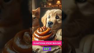 NATIONAL STICKY BUN DAY February 21 [upl. by Bertina]